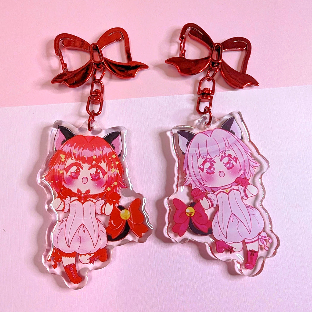 Acrylic Charms + Lanyards