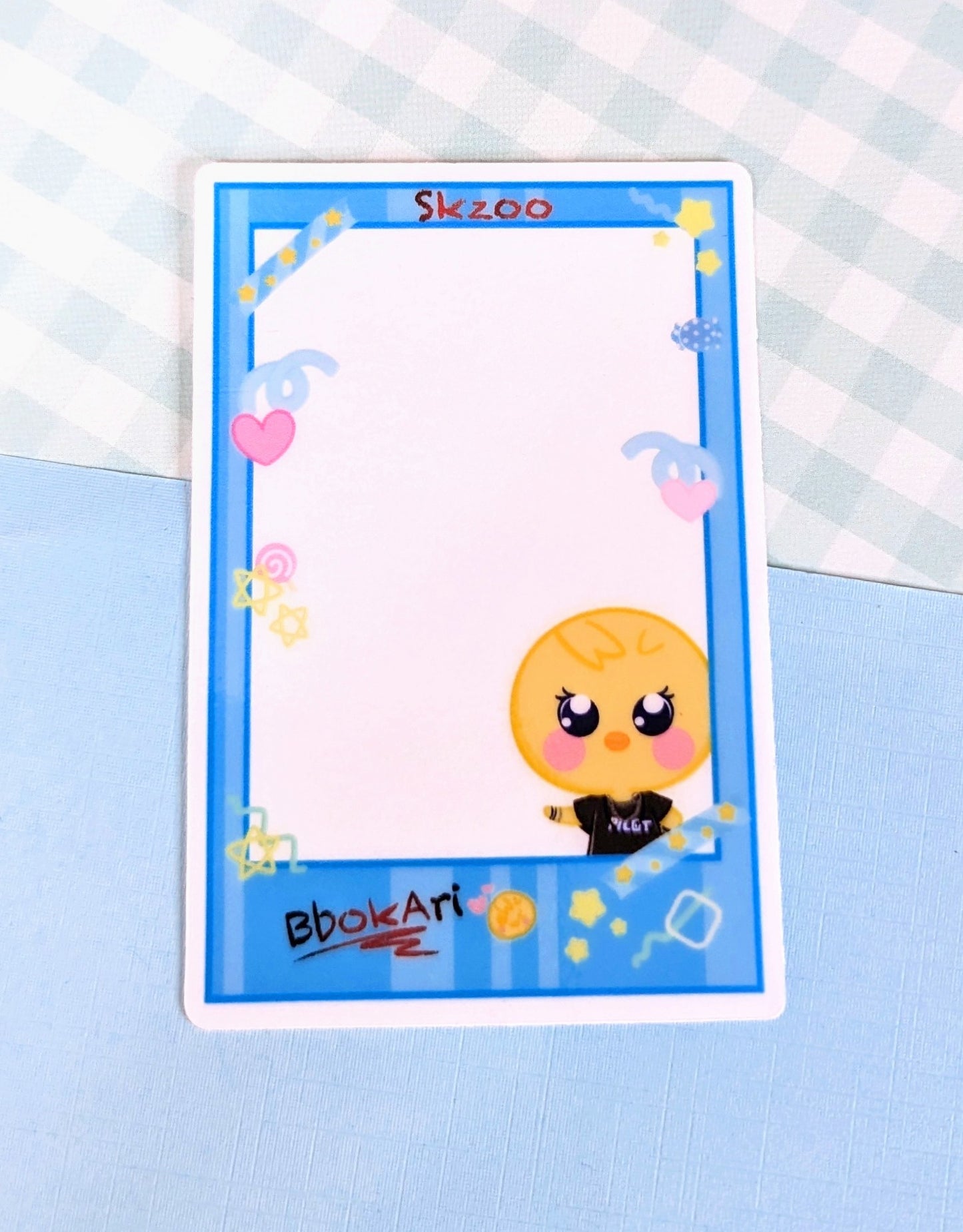 SKZOO Clear Polaroid Stickers