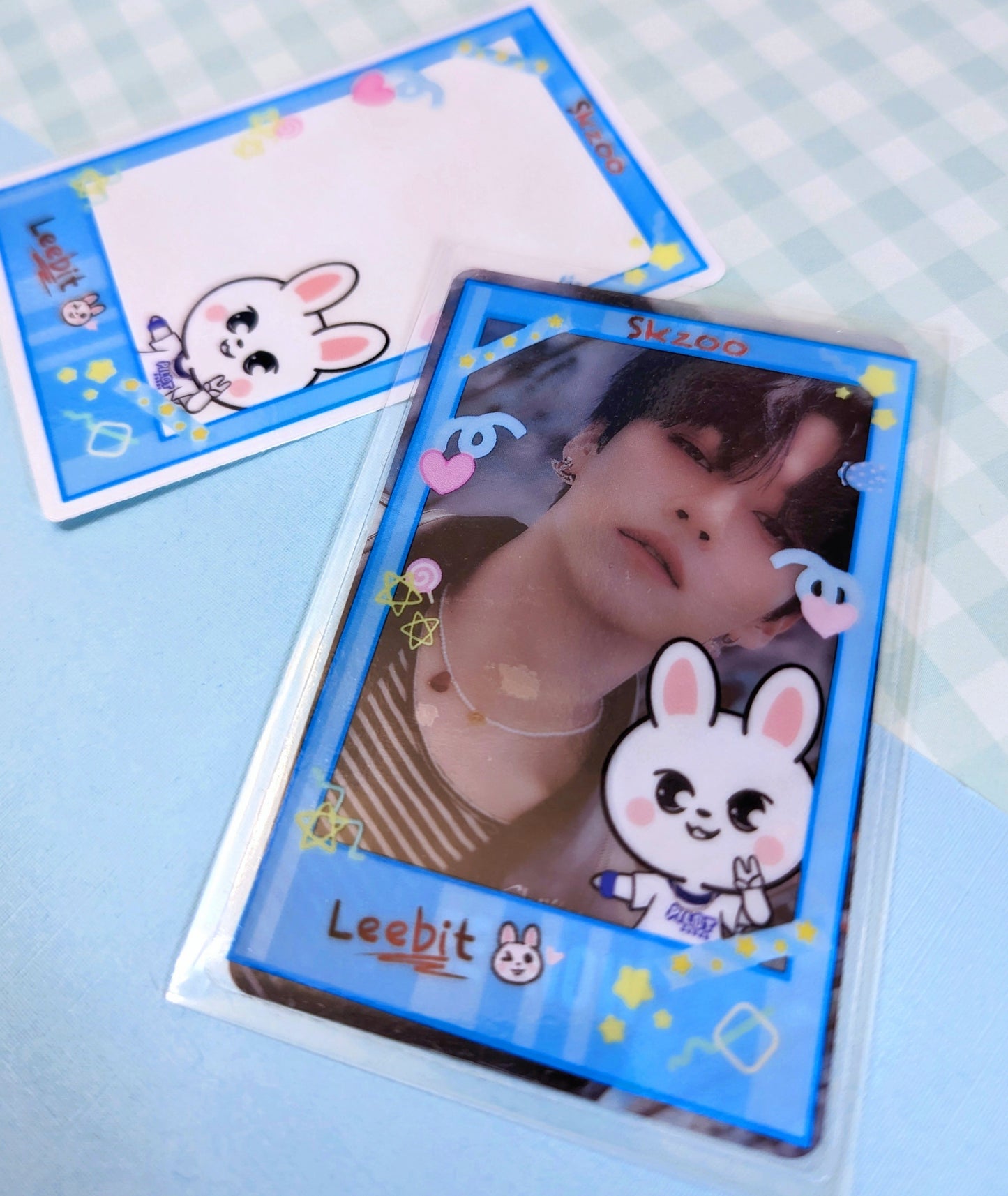 SKZOO Clear Polaroid Stickers