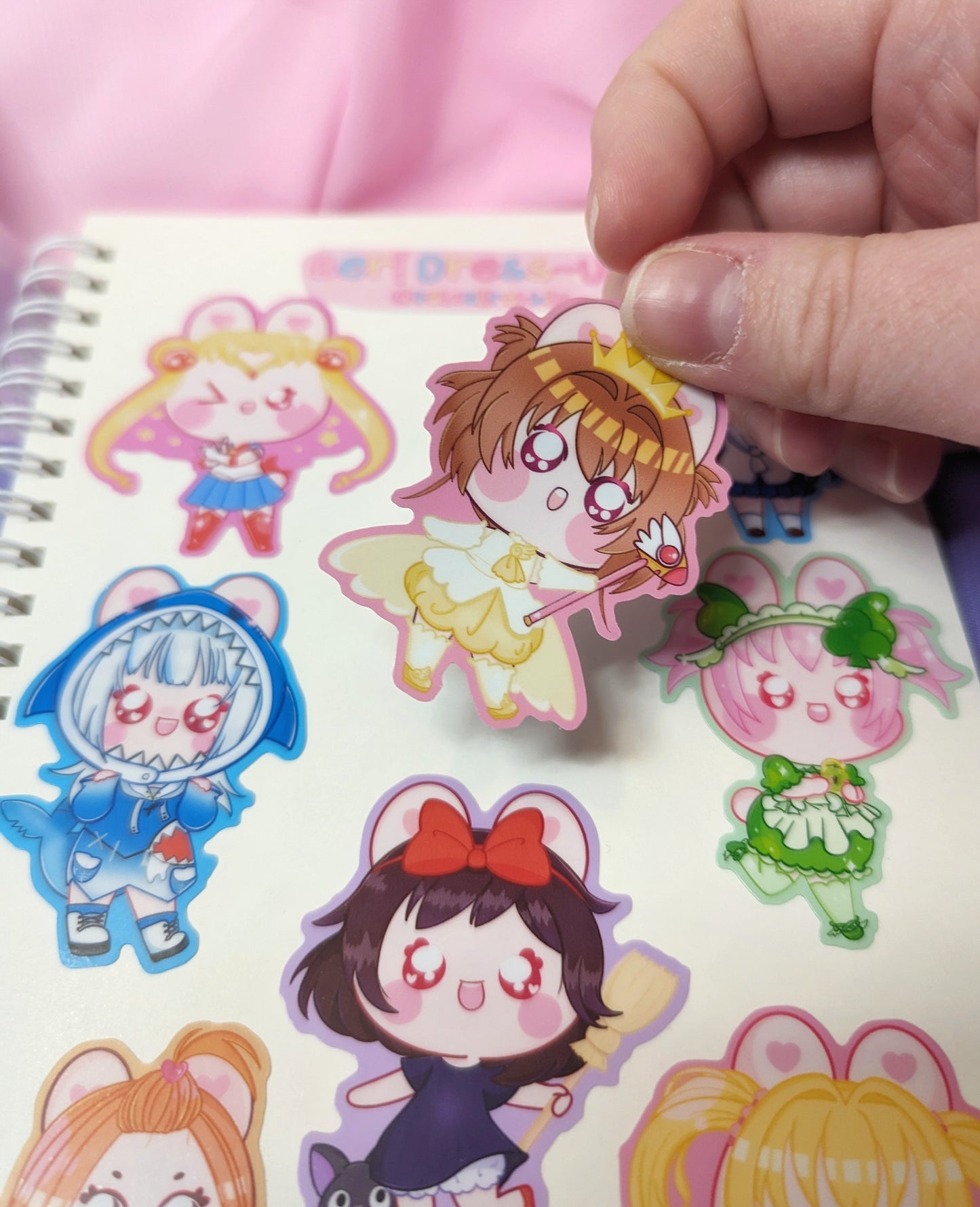 Beri Bunny Dress Up Sticker Sheets