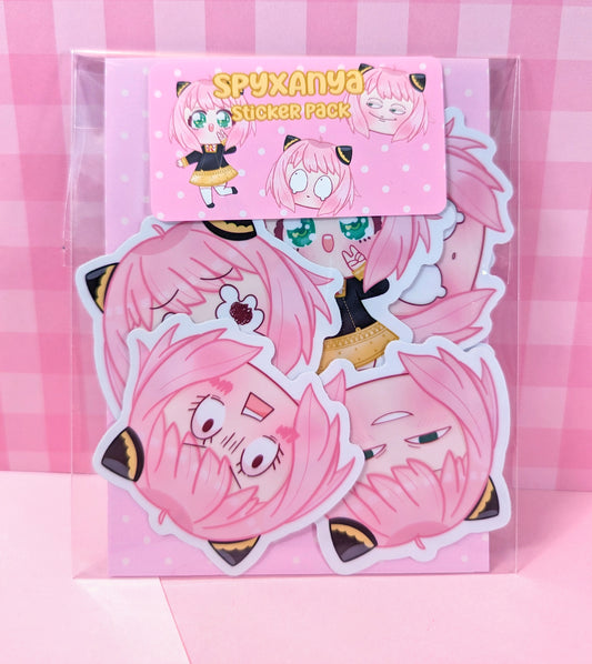 Kawaii girl sticker pack