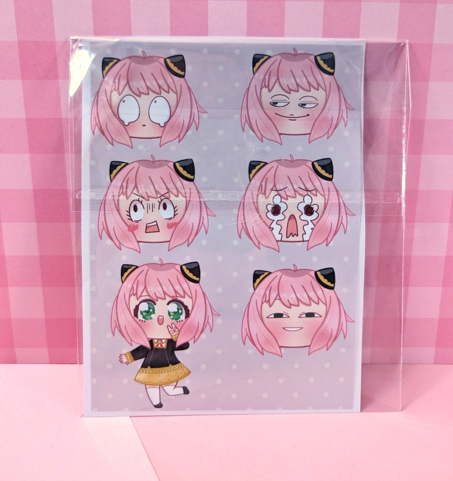 Kawaii girl sticker pack