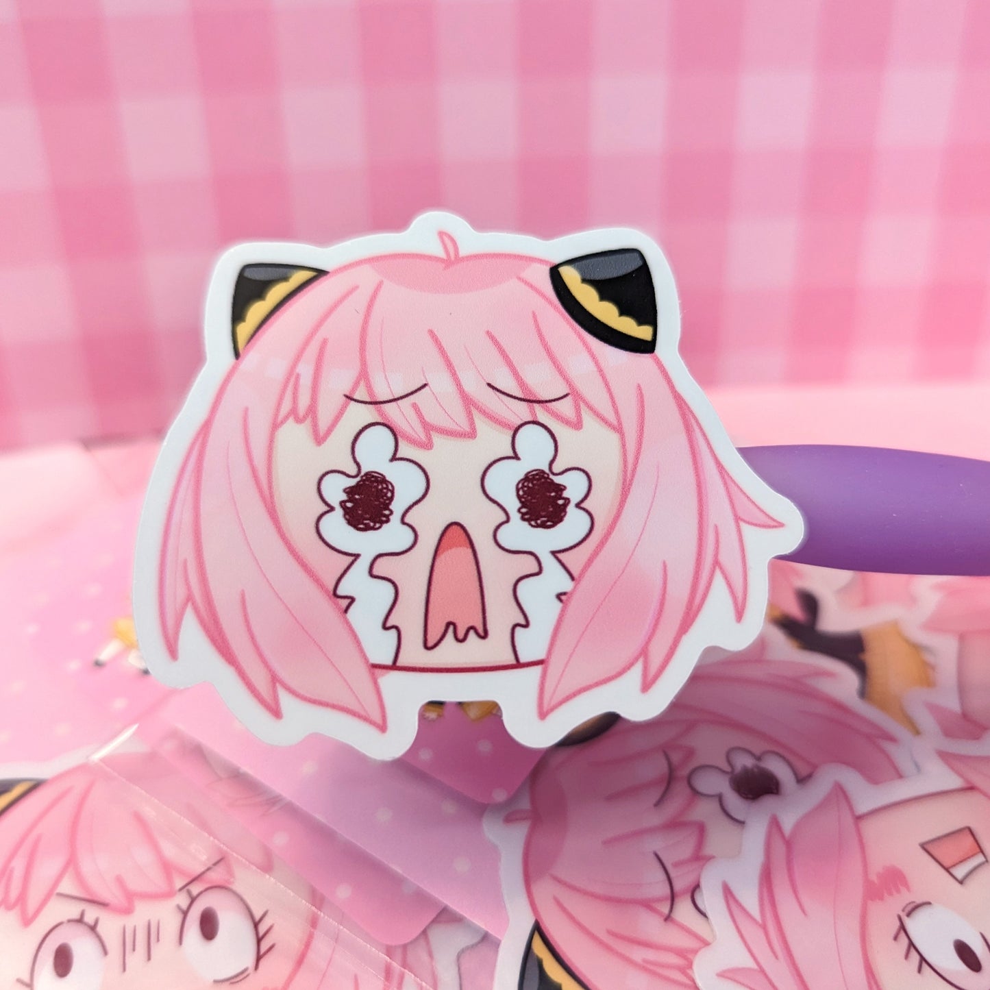 Kawaii girl sticker pack