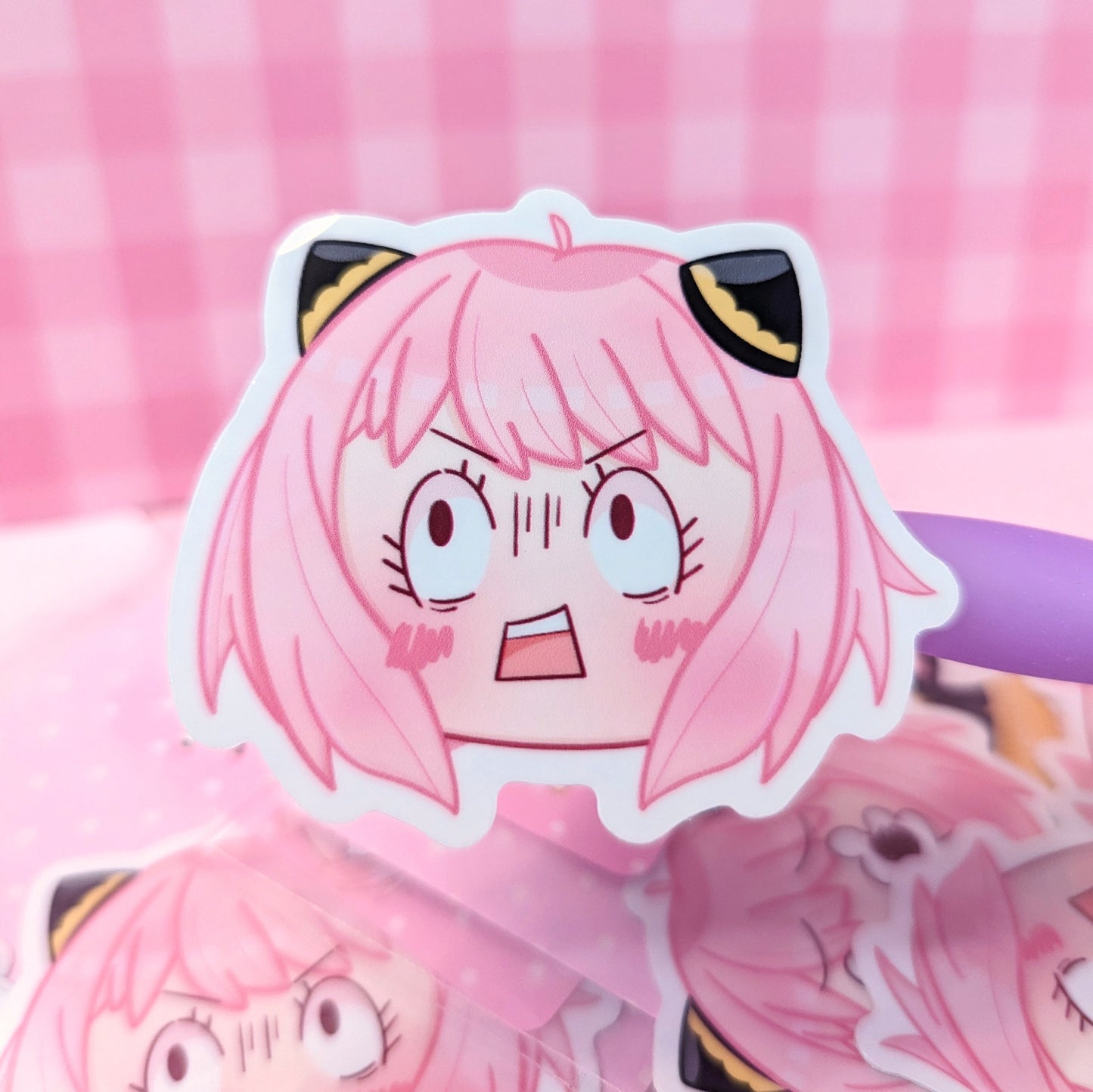 Kawaii girl sticker pack