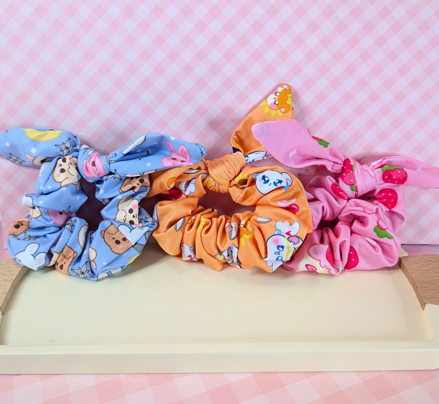 Bow Scrunchies