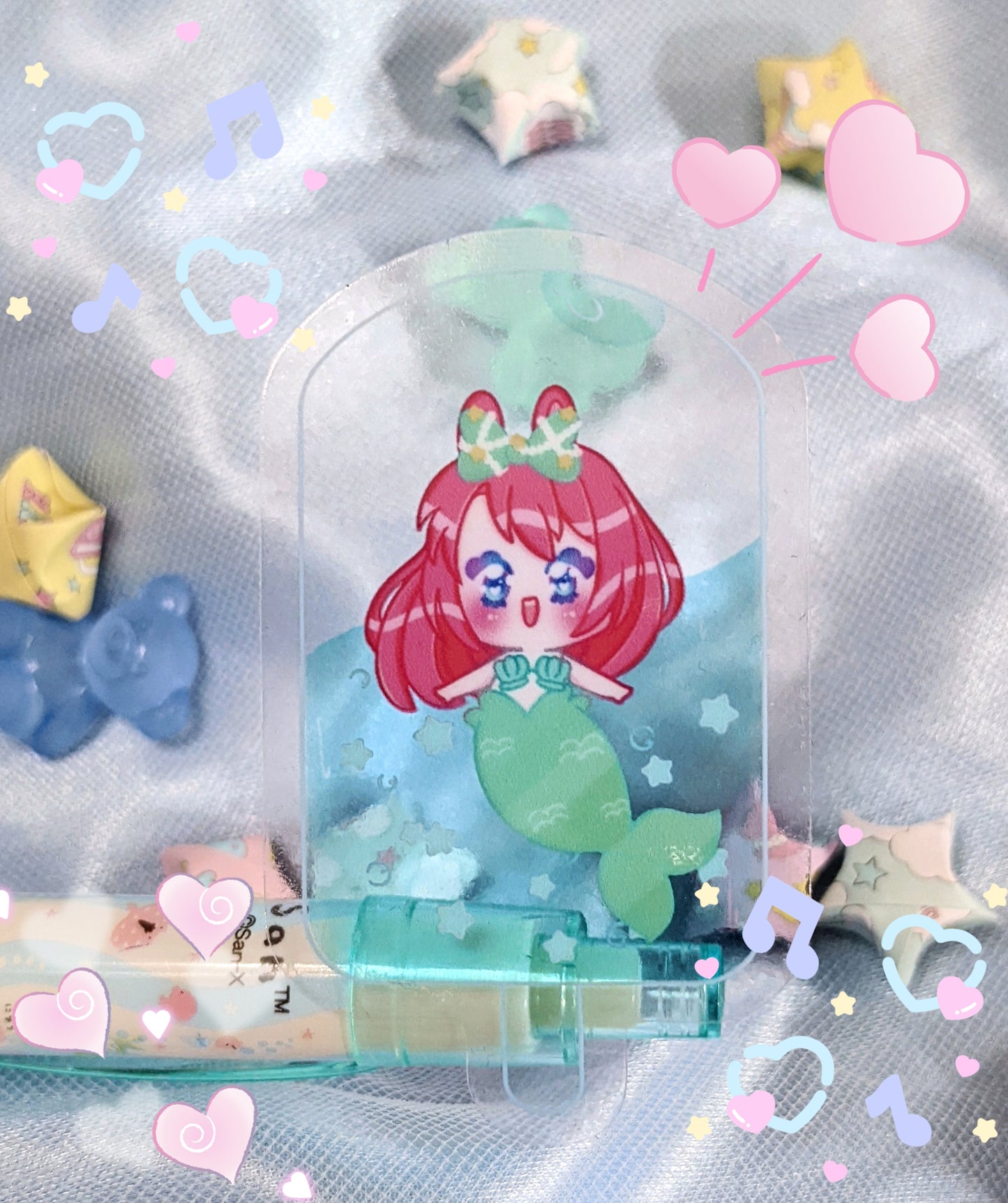 Clear Popsicle Stickers