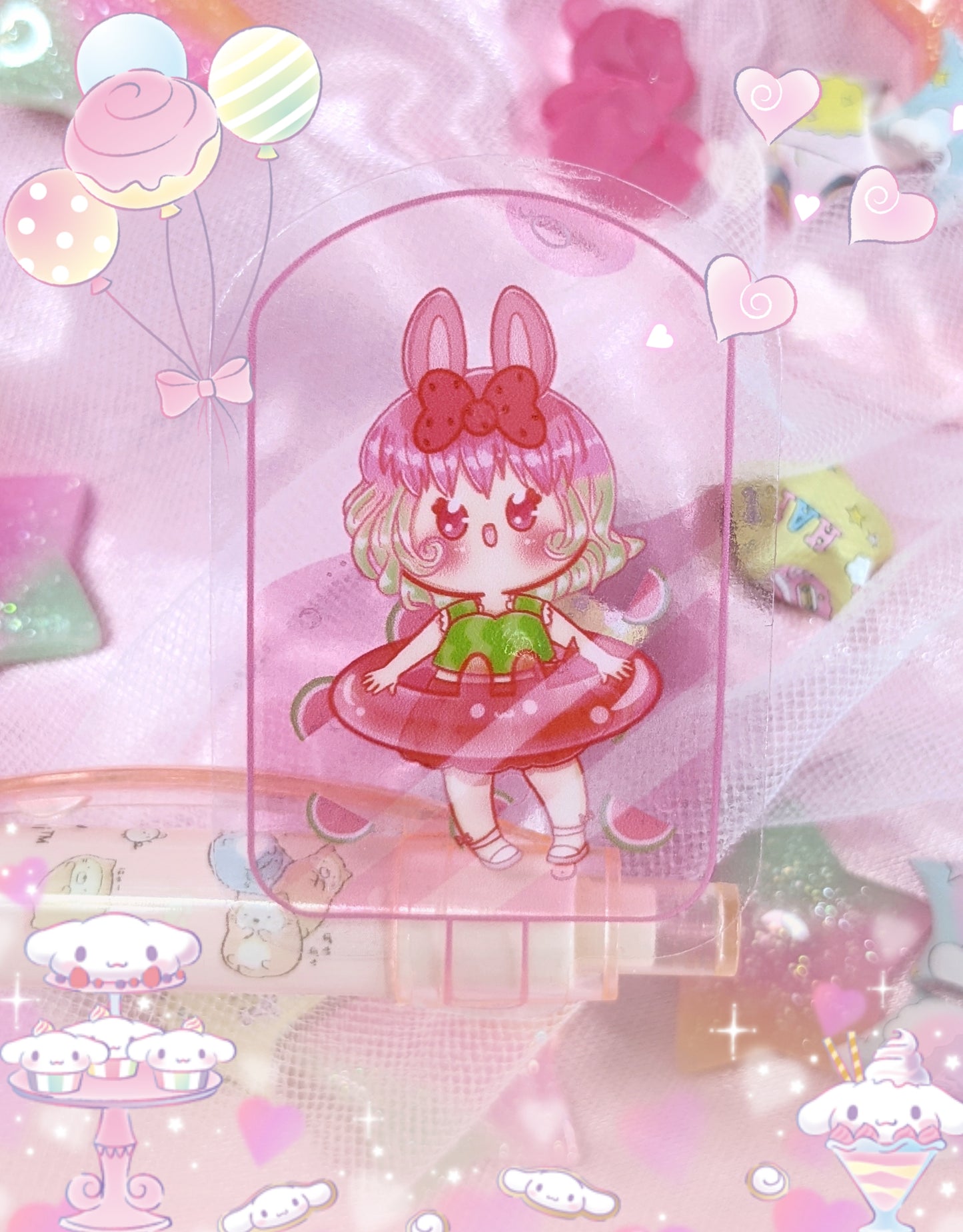 Clear Popsicle Stickers