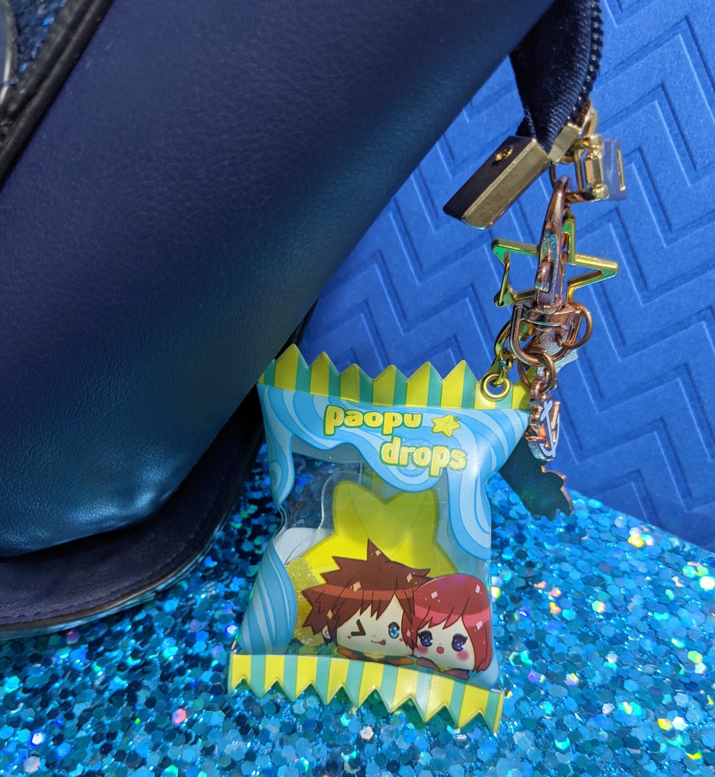 KH Paopu Drops Candy Bag Charm