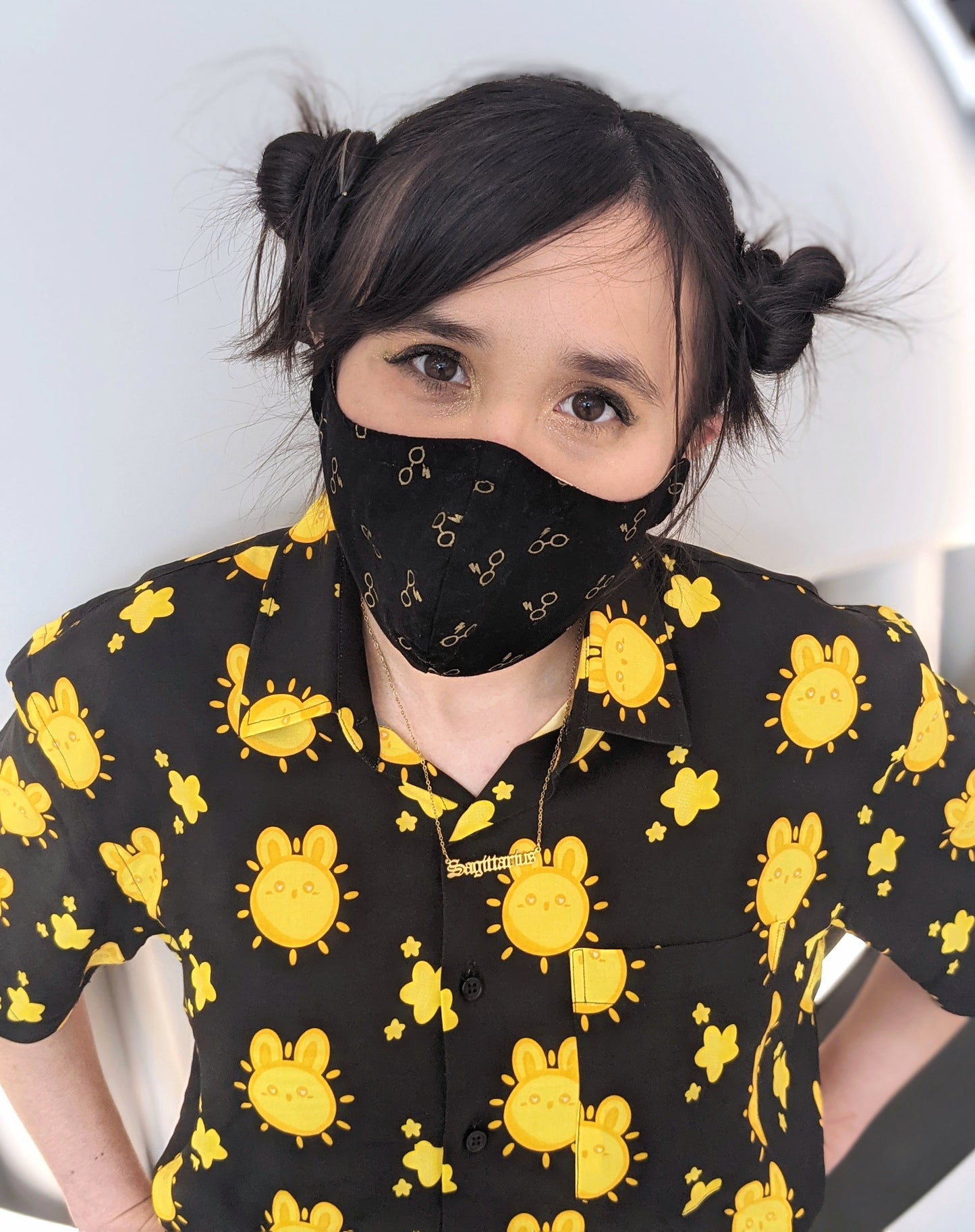 Sun-bunny Button Tee