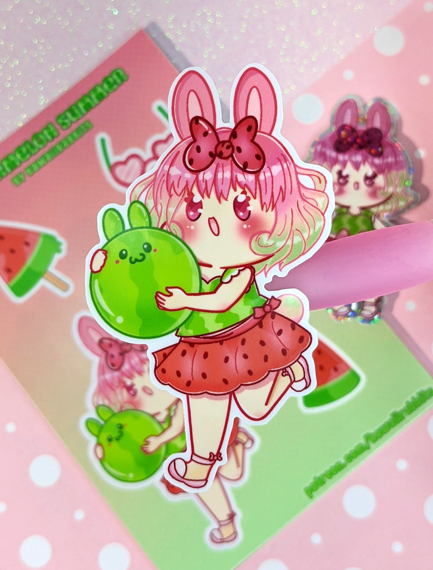 Watermelon Summer Stickers