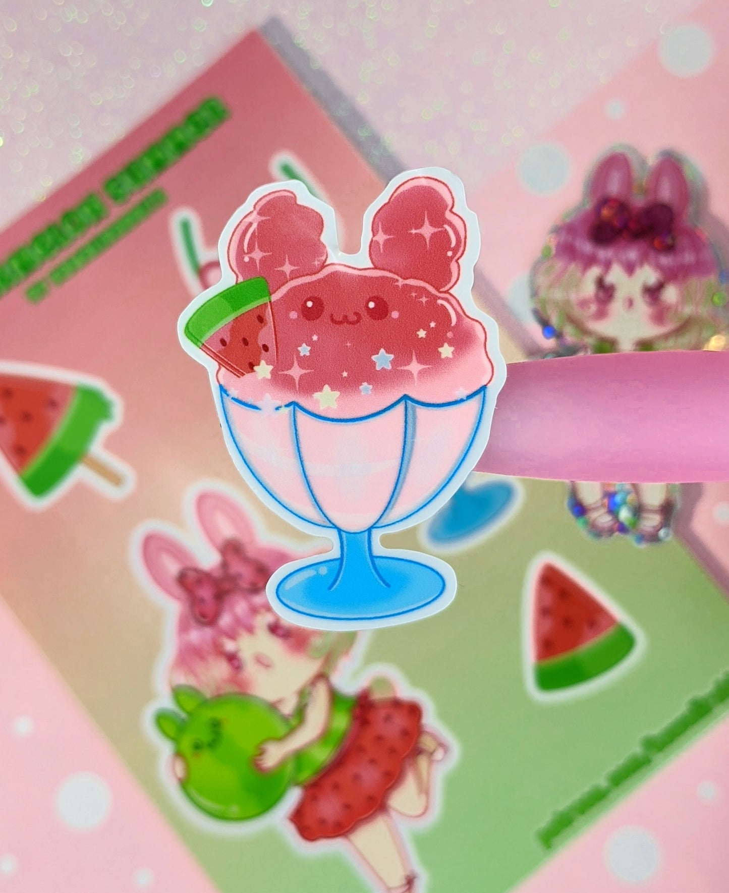 Watermelon Summer Stickers