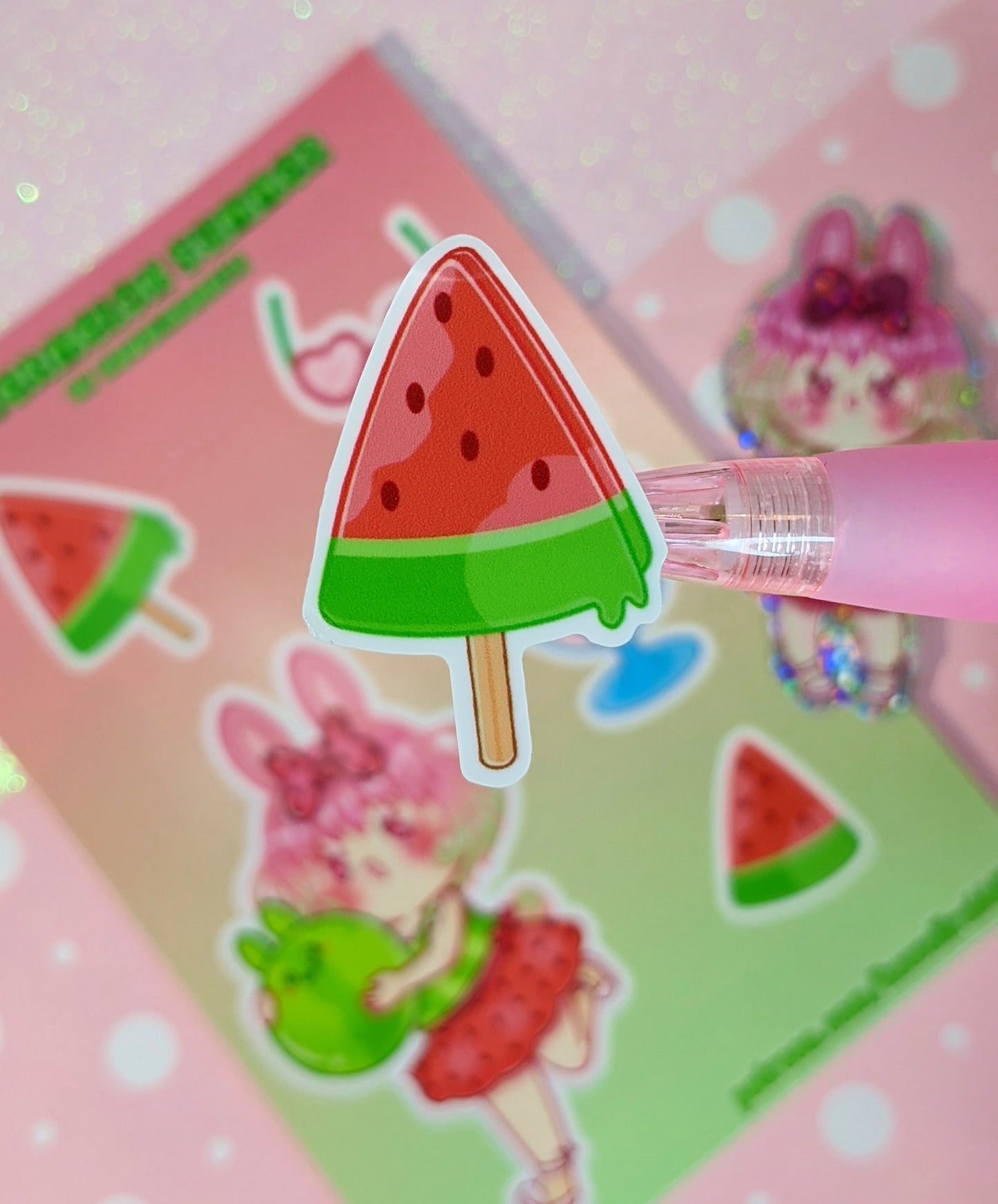 Watermelon Summer Stickers