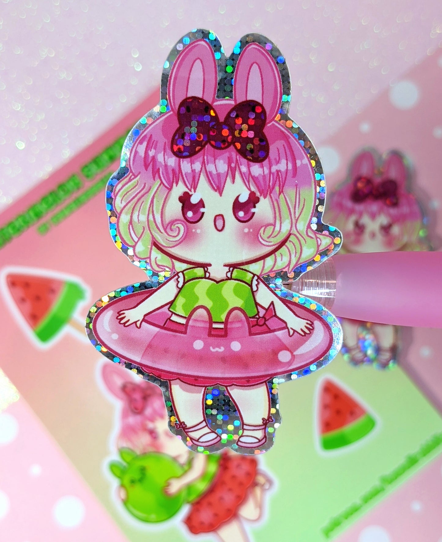 Watermelon Summer Stickers