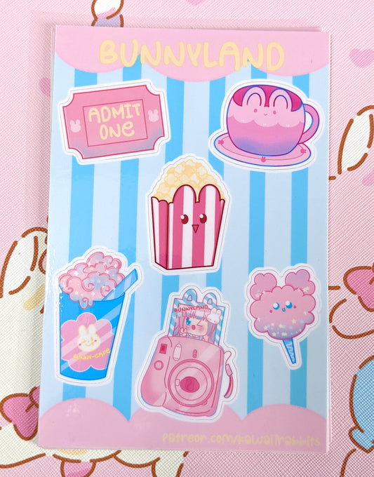 Bunnyland Stickers