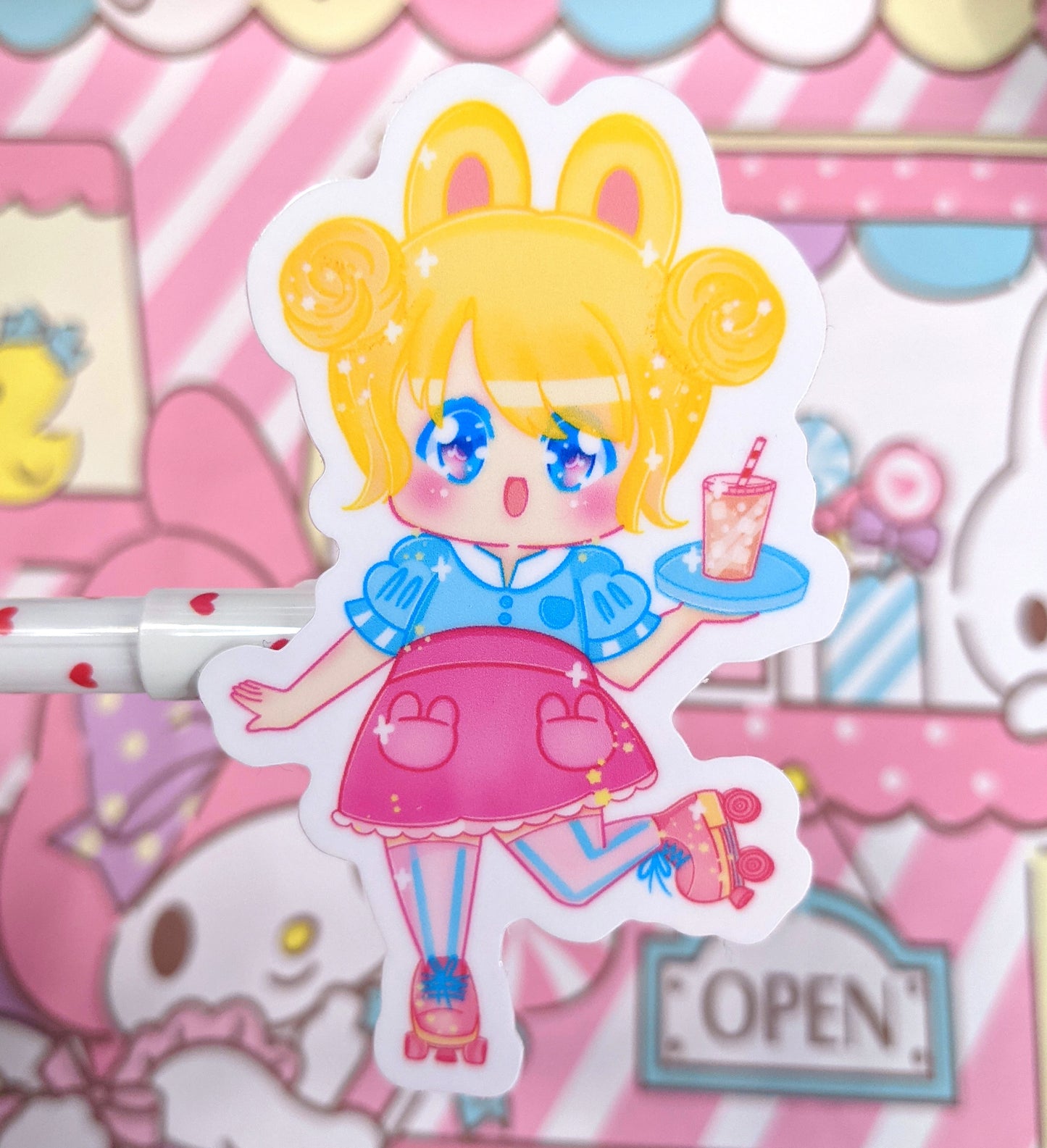 Retro Diner Stickers
