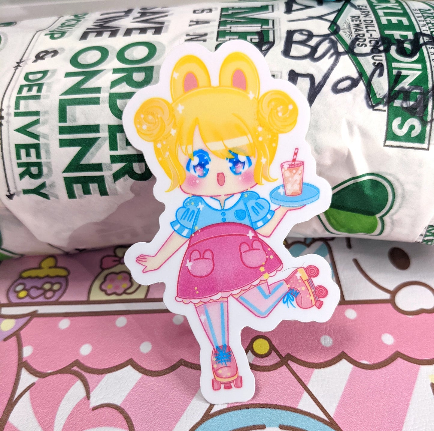 Retro Diner Stickers