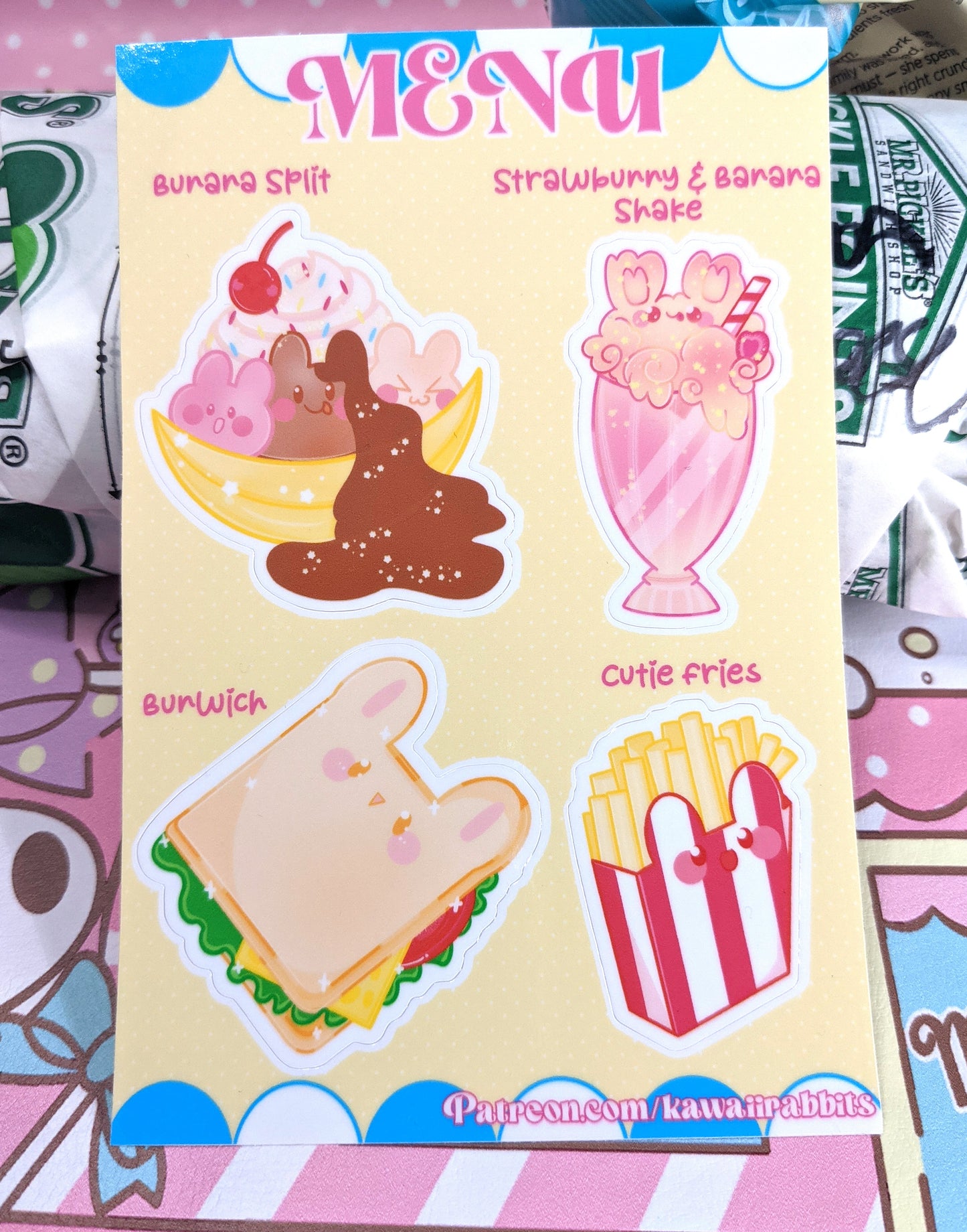 Retro Diner Stickers