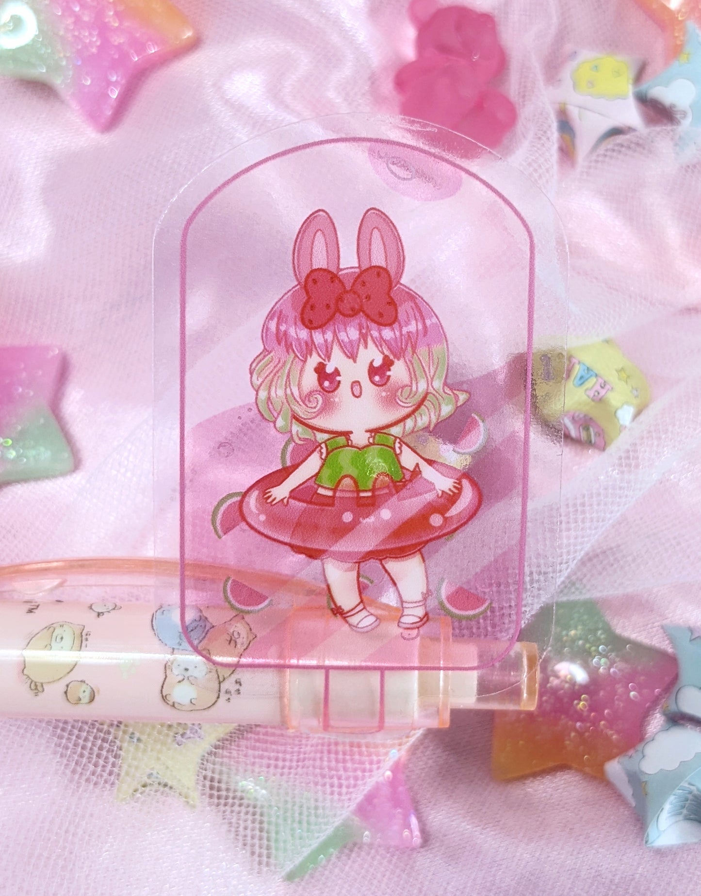 Clear Popsicle Stickers