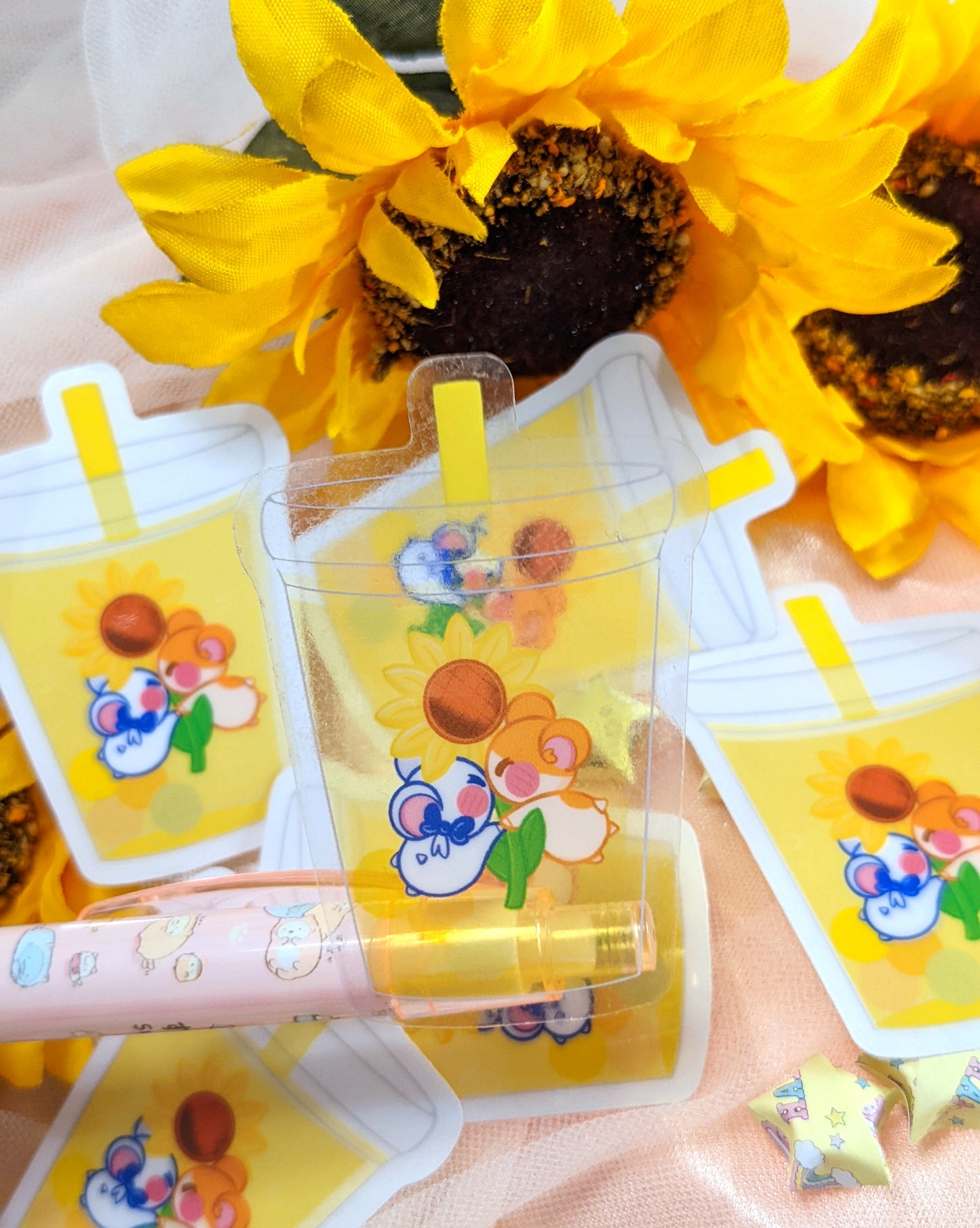 Clear Boba Stickers