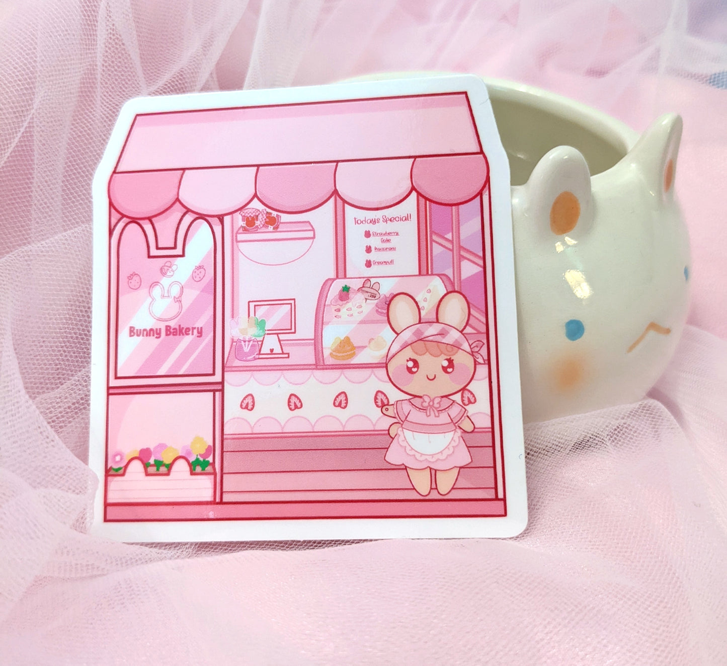 Bunny Bakery Stickers