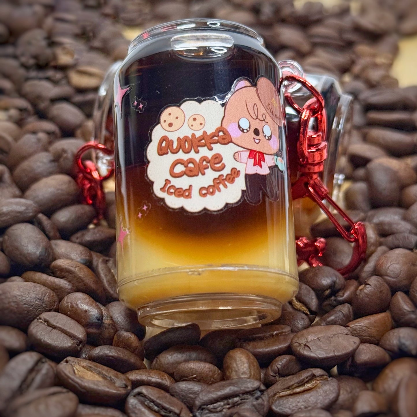 Quokka Cafe Iced Coffee Charm