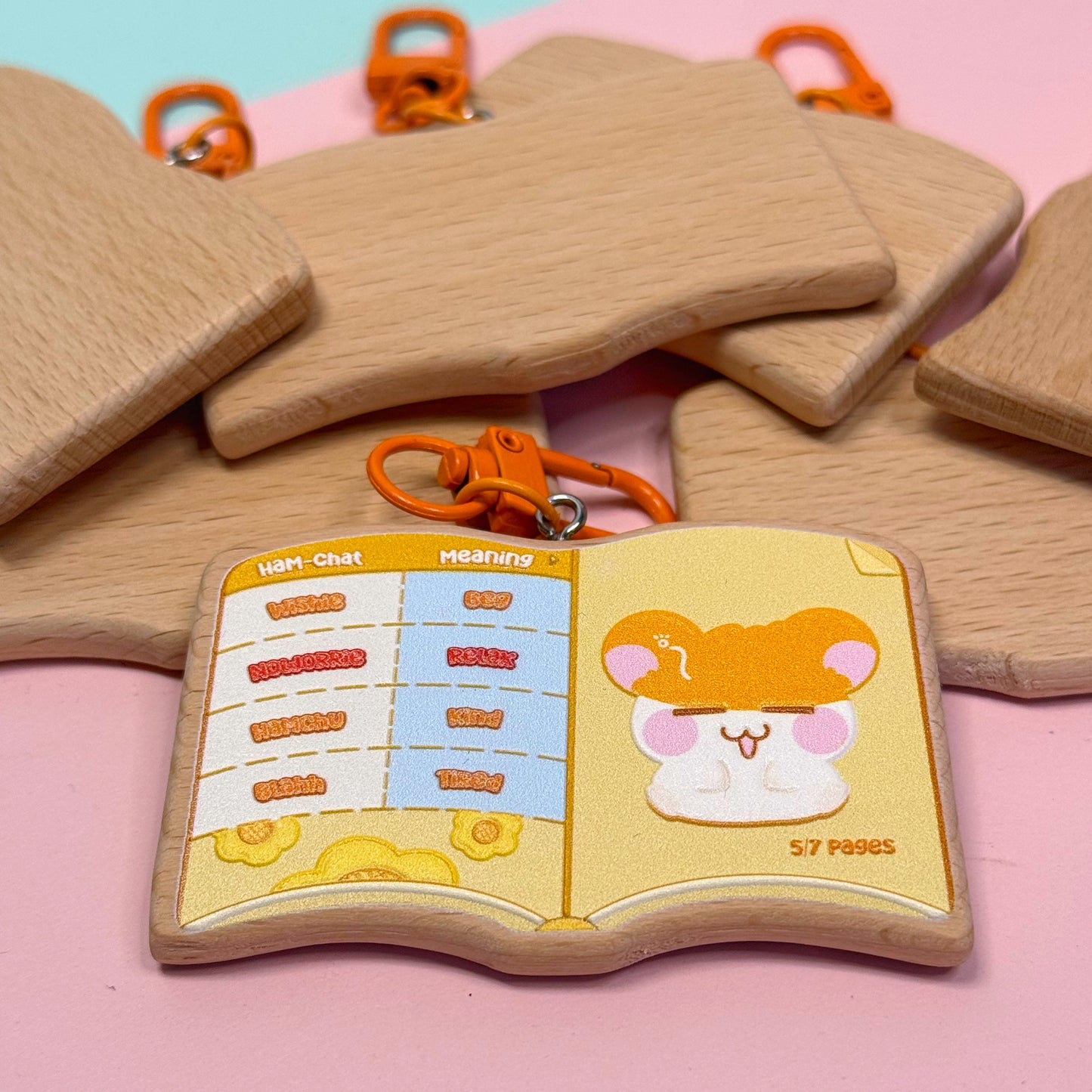 Ham Chat Dictionary Wood Charms