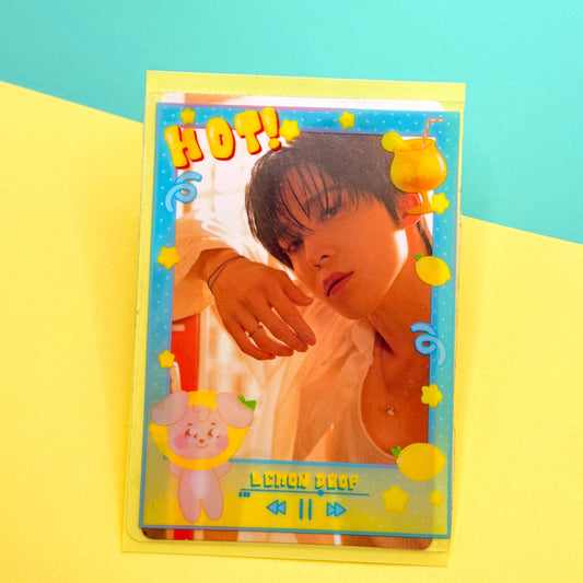 Lemon Drop Clear Deco Sleeves