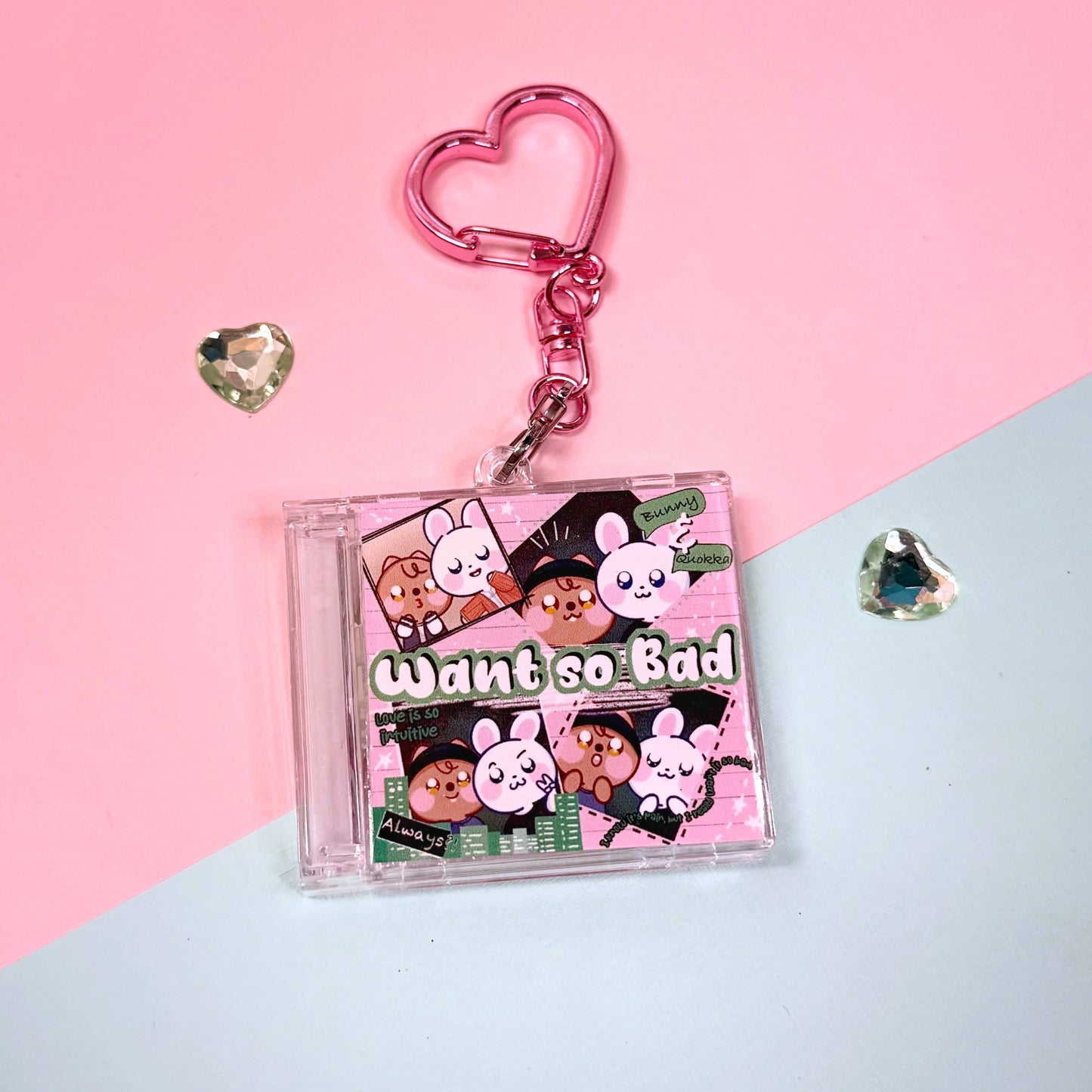 Want So Bad Mini CD Charm