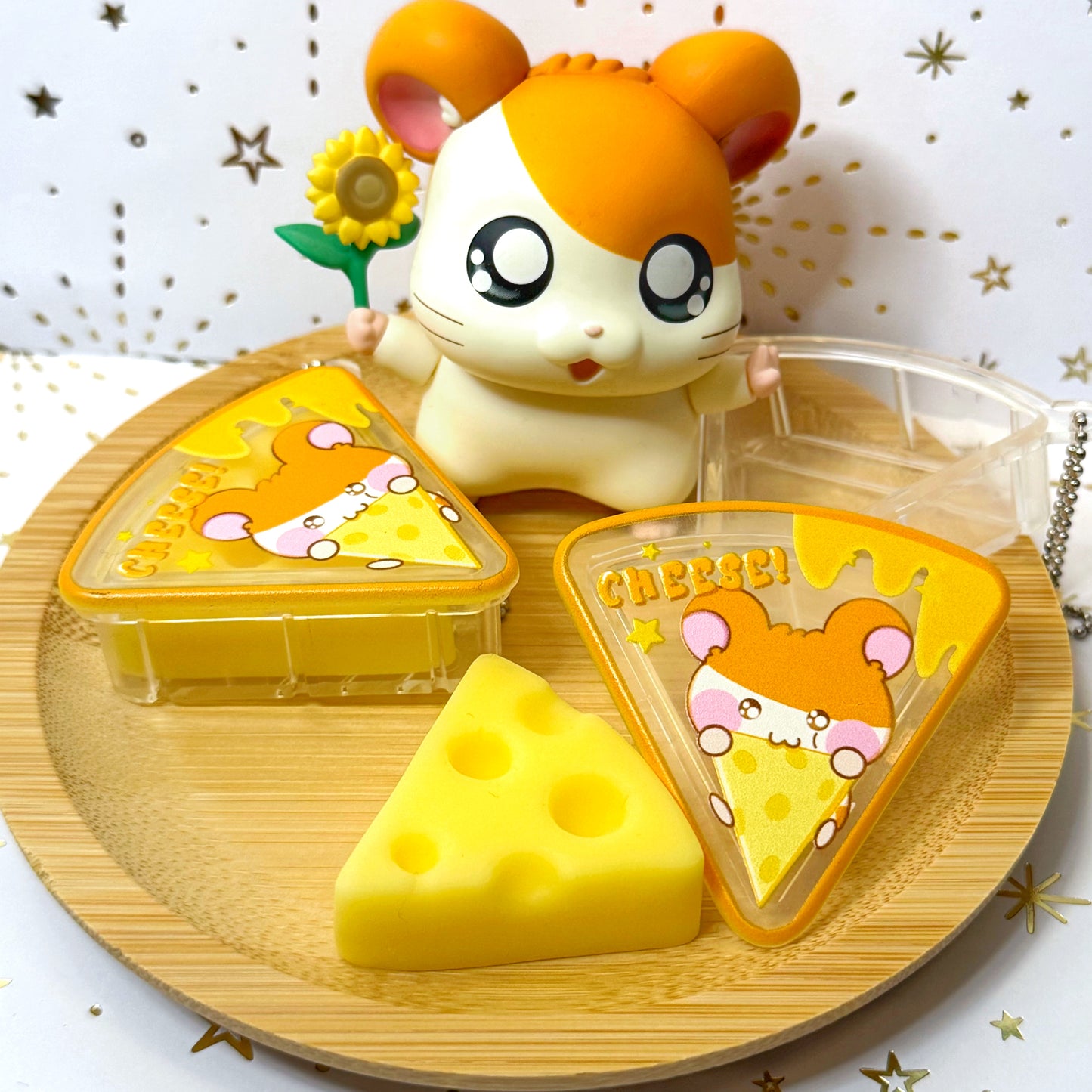 Hamtaro Cheese Charm