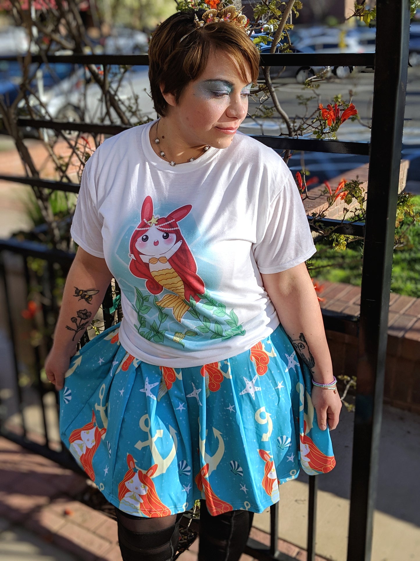 Merbunny Mini Skirt