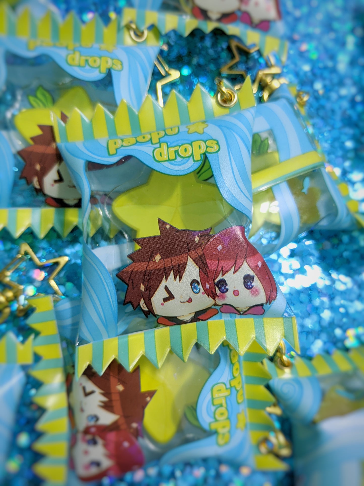 KH Paopu Drops Candy Bag Charm