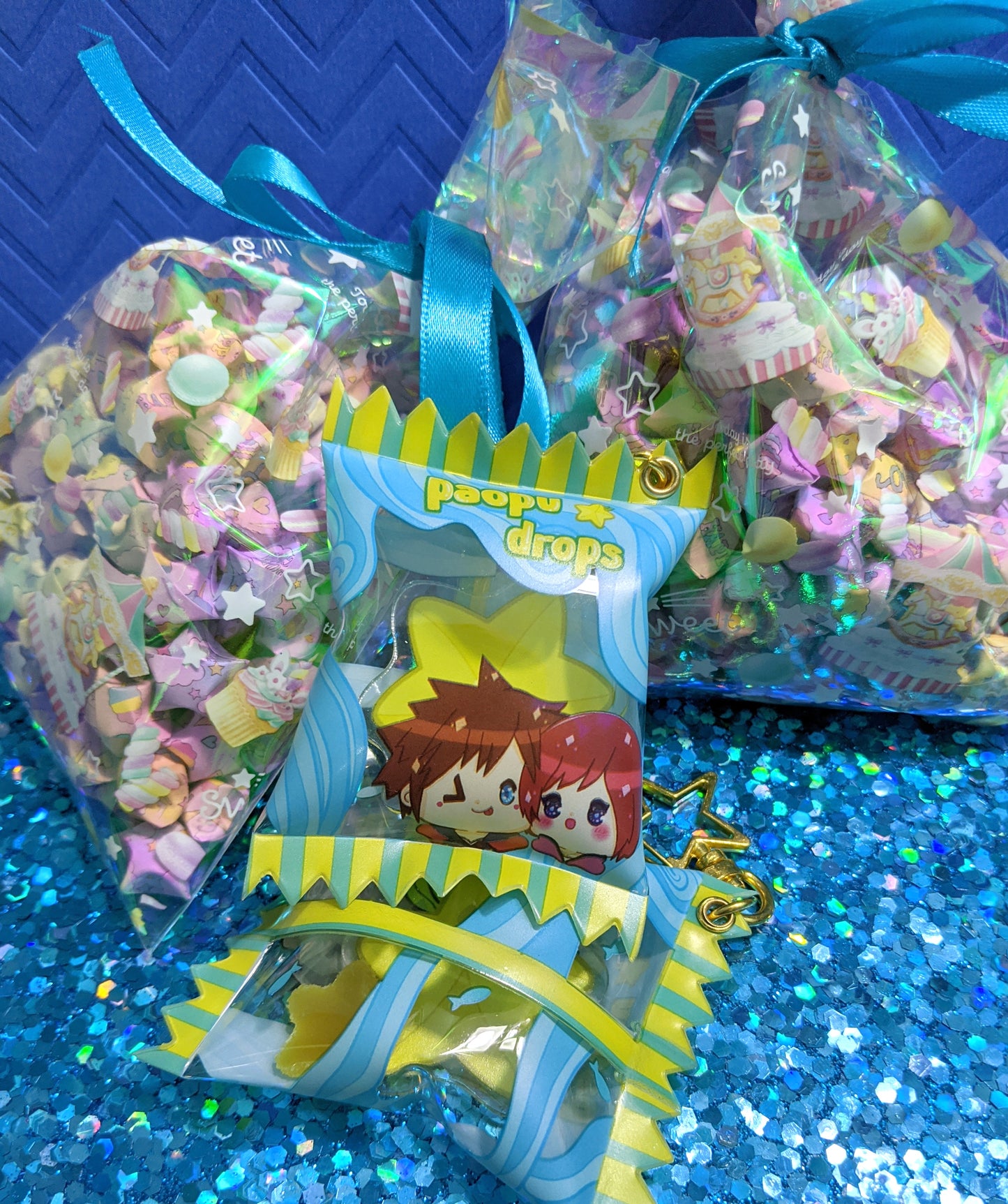 KH Paopu Drops Candy Bag Charm