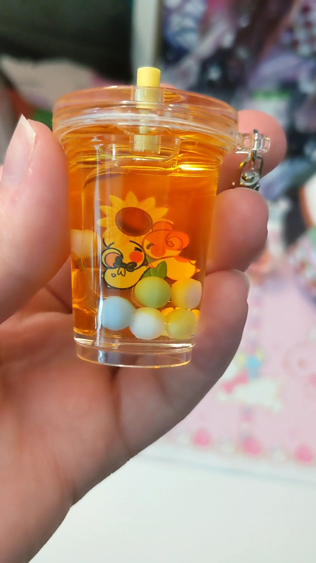 Oil Filled Bubble Tea Charms