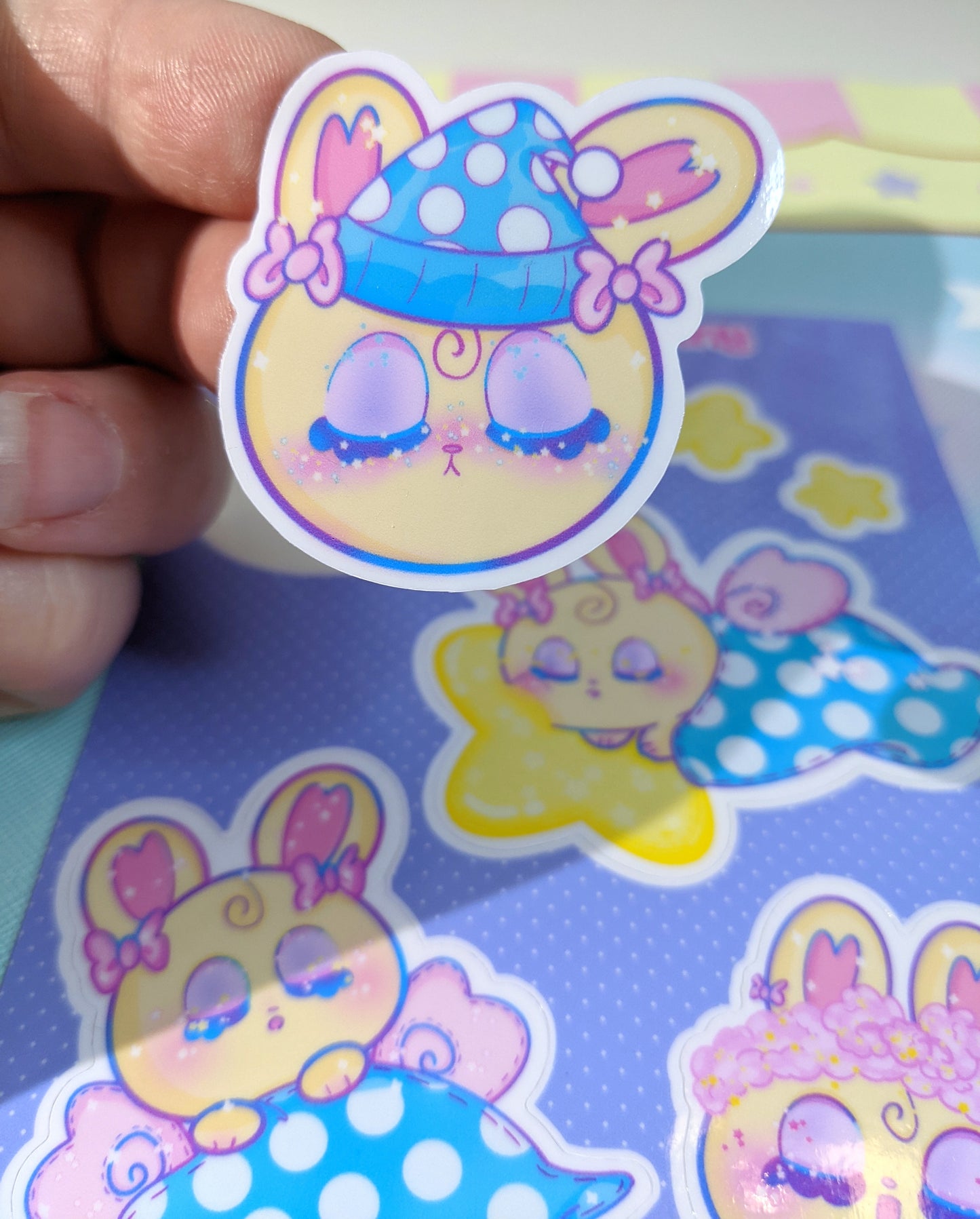 Lullaby Bunny Stickers