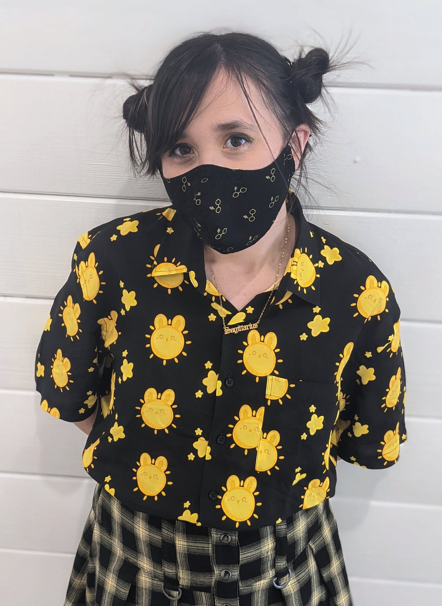 Sun-bunny Button Tee