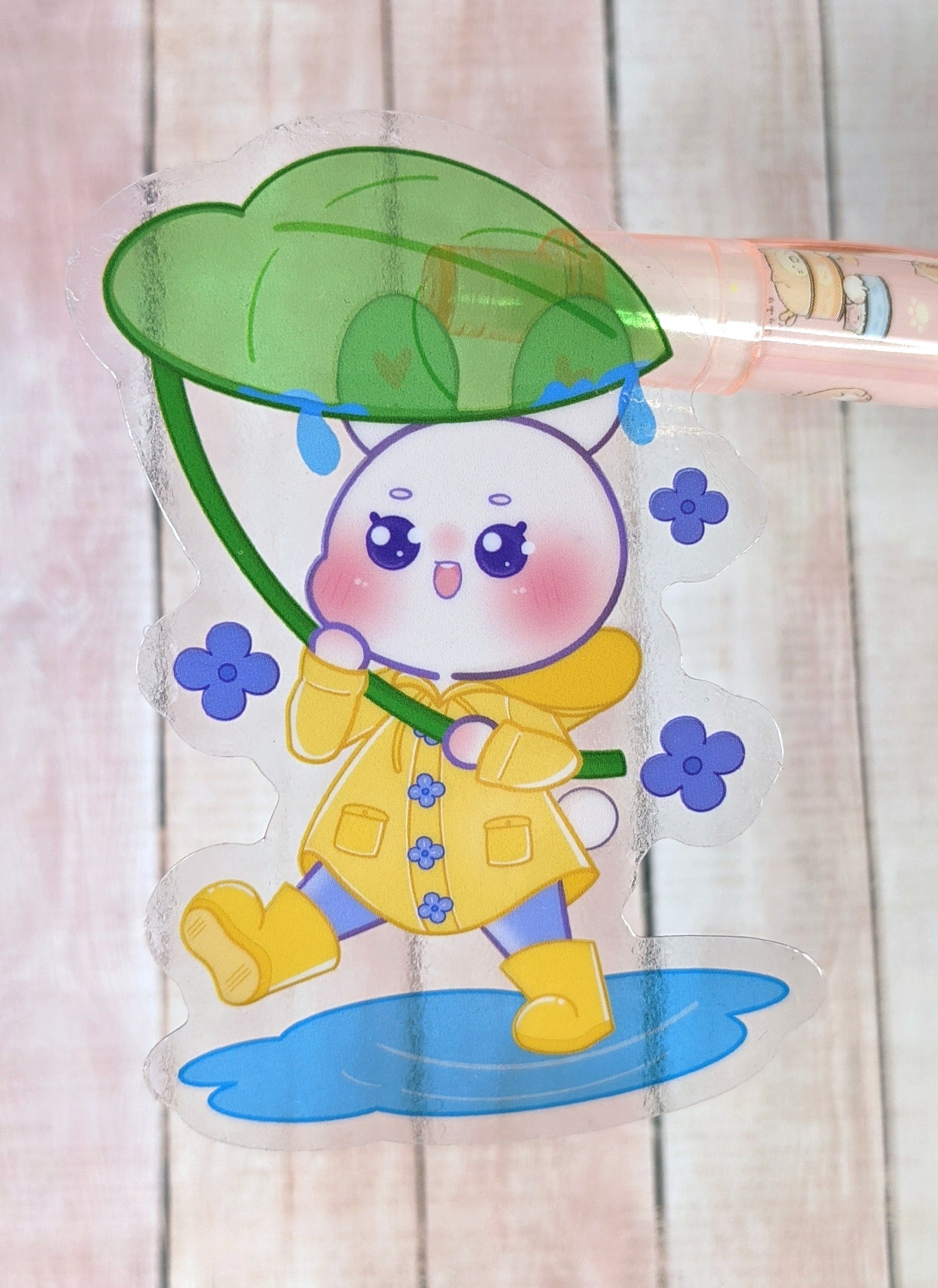 Sakura Bunnies and Rainy Day Bunny Stickers