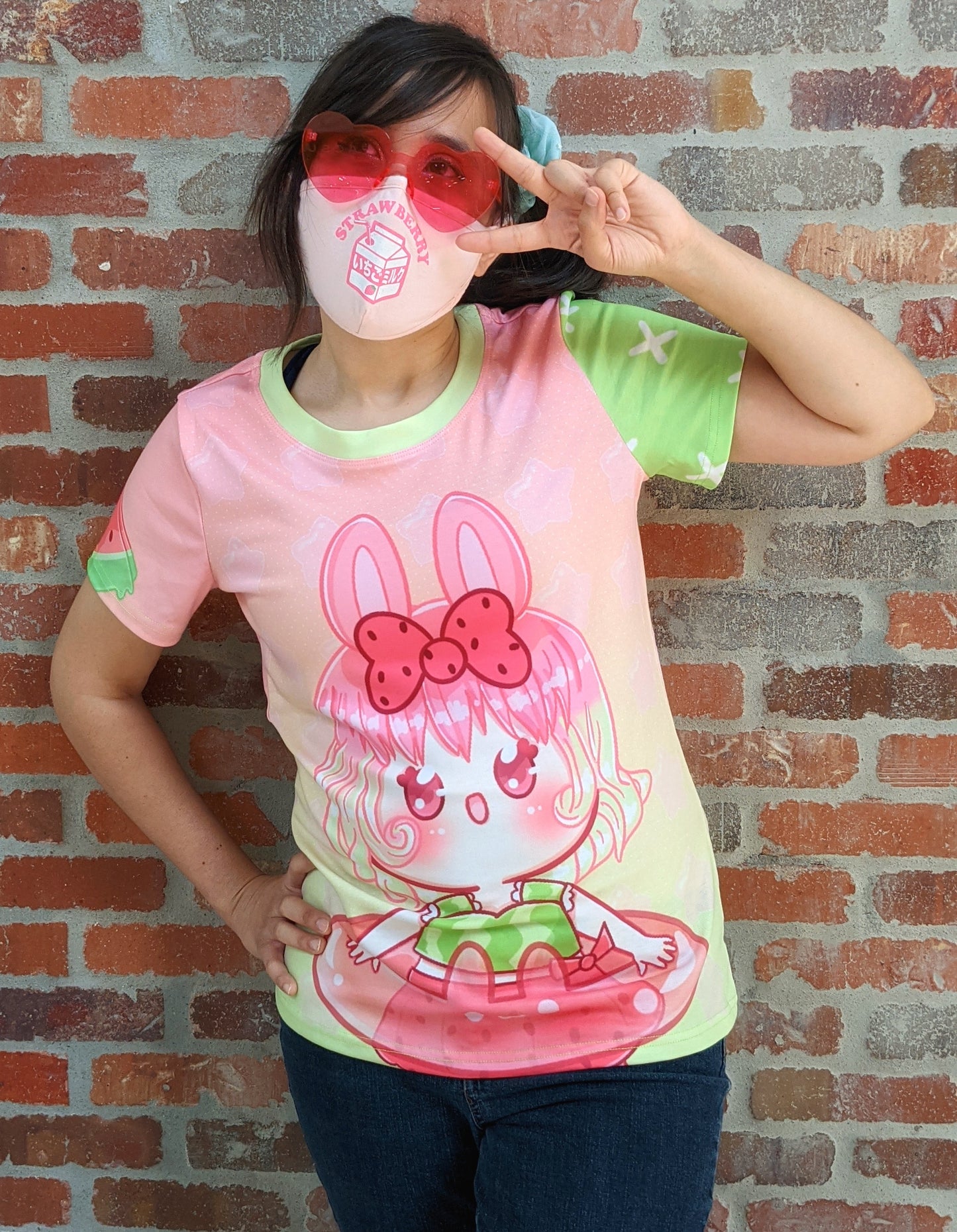 CUSTOM SIZES Strawbunny, Watermelon, and Lullaby Bunny Tees