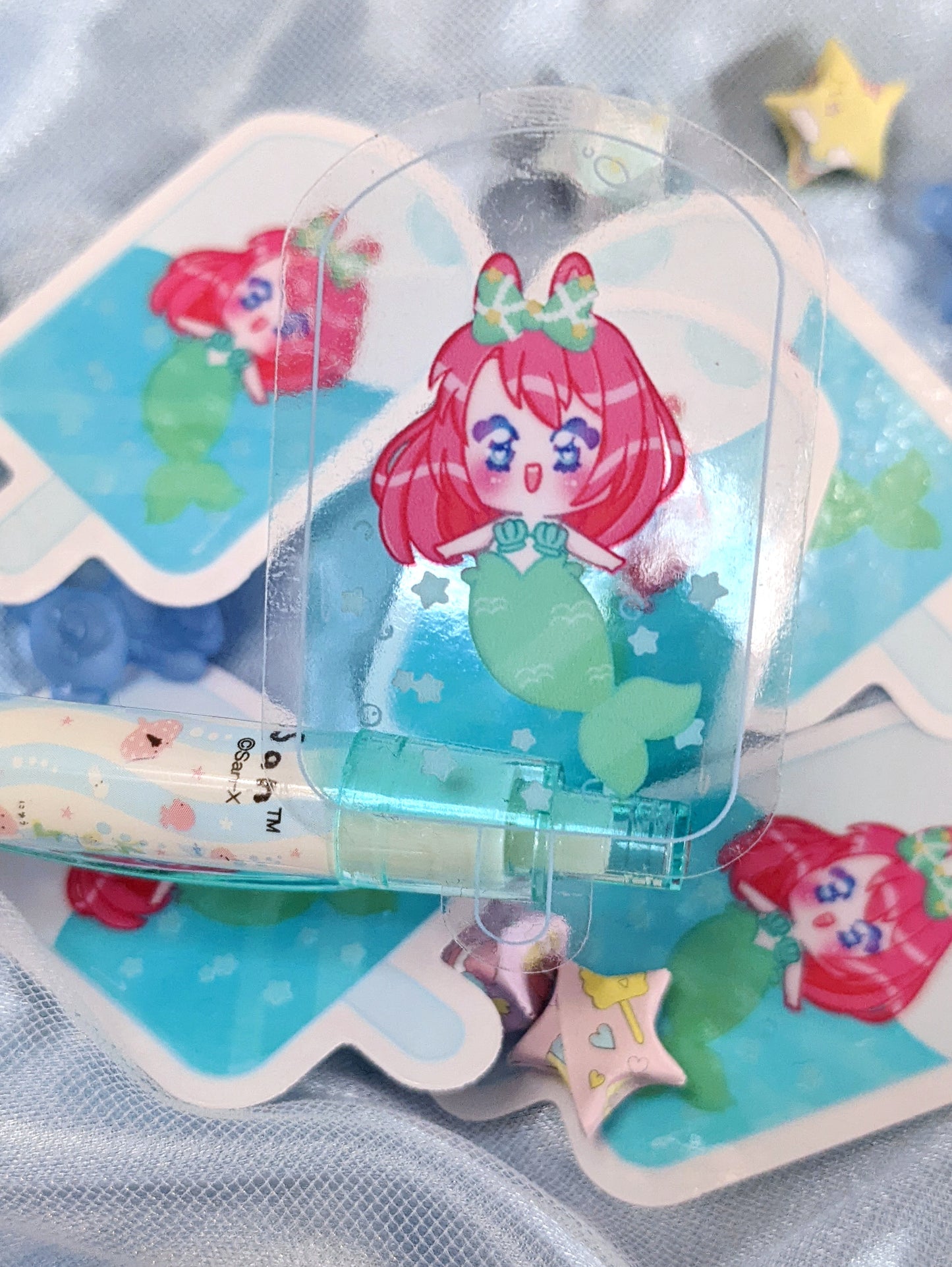 Clear Popsicle Stickers